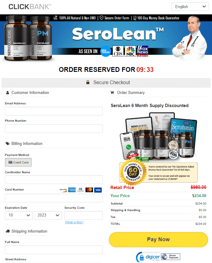 Serolean-Secure-Checkout